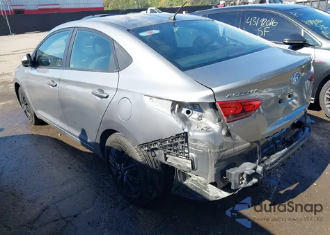 2021 Hyundai Accent Se from USA, damaged, VIN 3KPC24A60ME143089